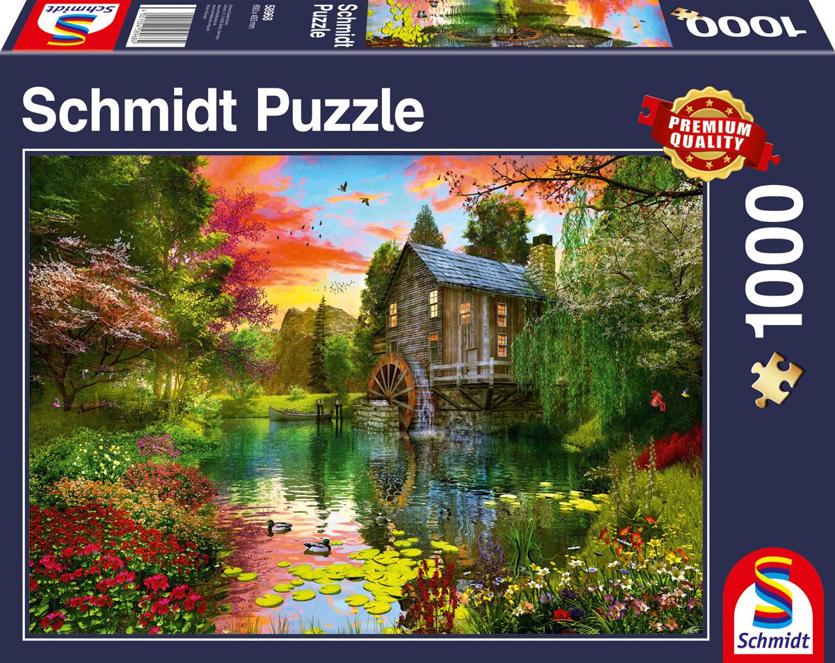 Die Wassermühle | Puzzle 1000T
