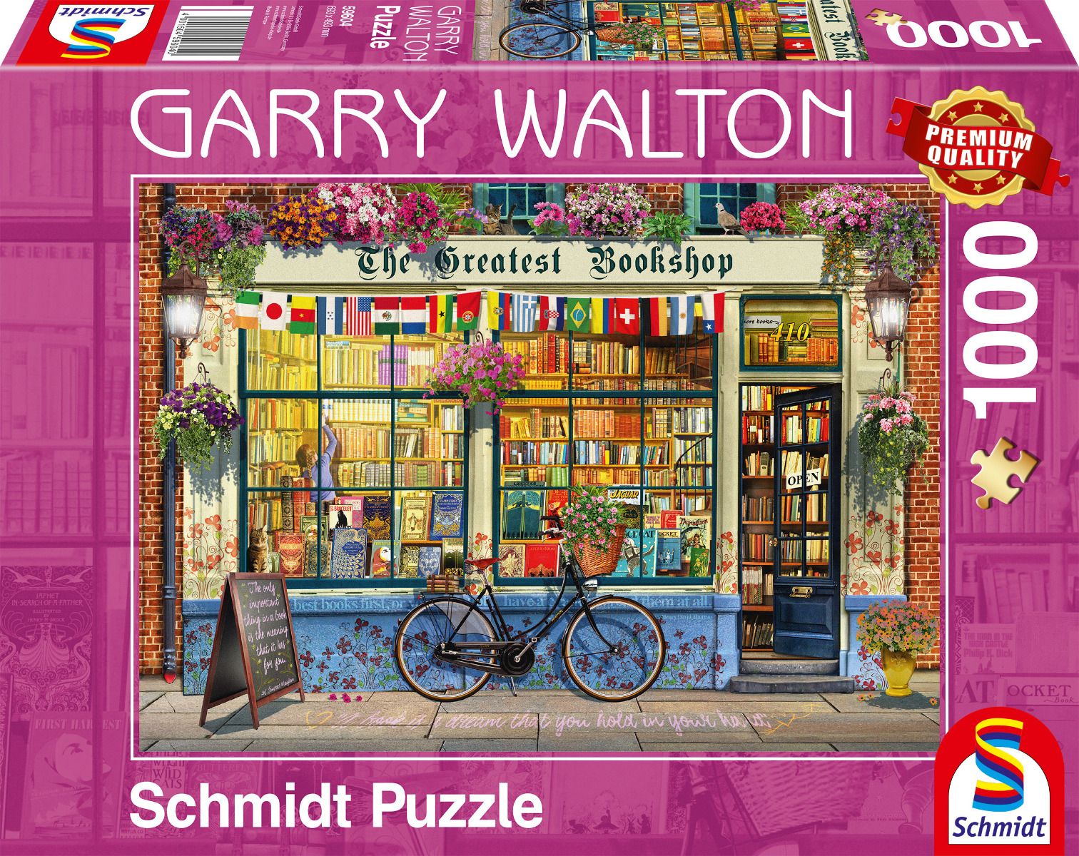 Garry Walton: Buchhandlung | Puzzle 1000T