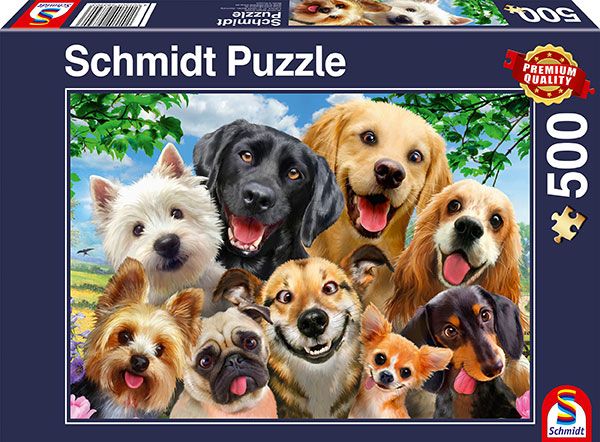Hunde-Selfie | Puzzle 500T