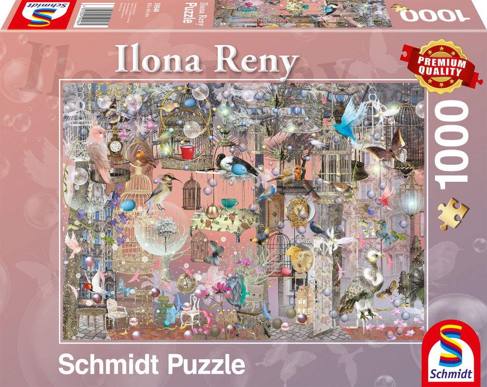 Ilona Reny: Schönheit in Rosé | Puzzle 1000T