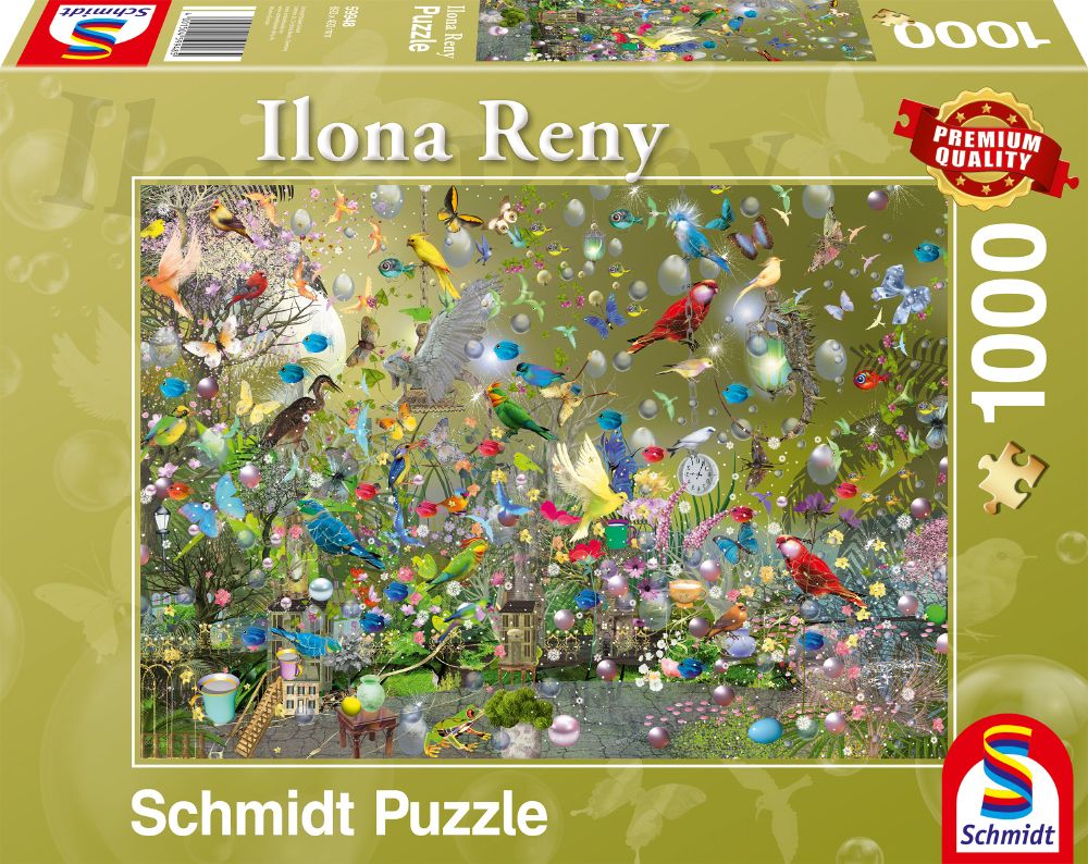 Ilona Reny: Im Dschungel der Papageien | Puzzle 1000T