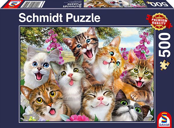 Katzen-Selfie | Puzzle 500T