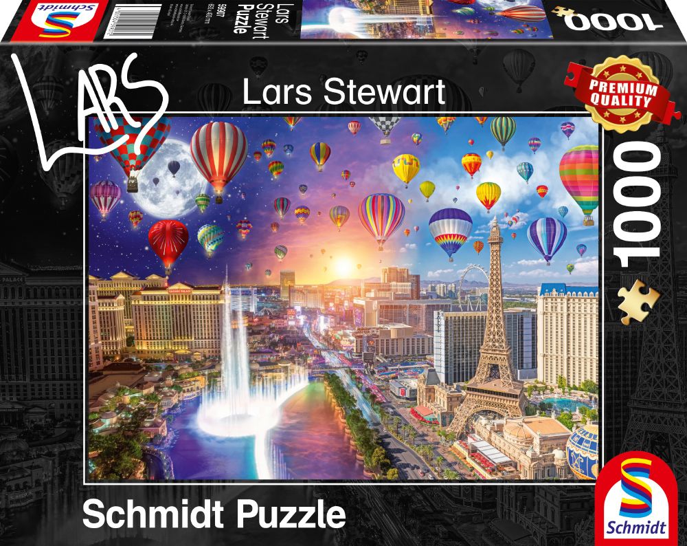 Lars Stewart: Las Vegas, Night and Day | Puzzle 1000T