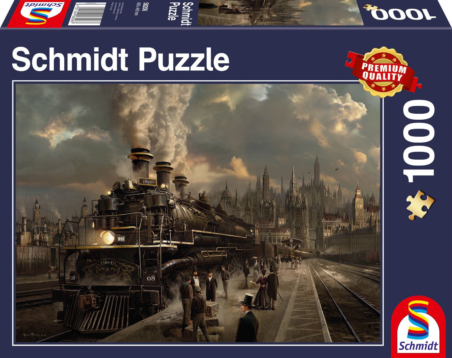 Lokomotive | Puzzle 1000T