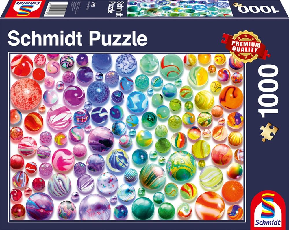 Regenbogen-Murmeln | Puzzle 1000T