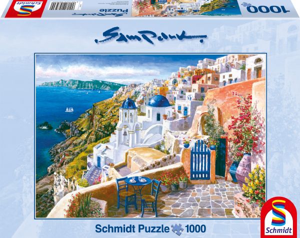 Sam Park: Blick von Santorin | Puzzle 1000T
