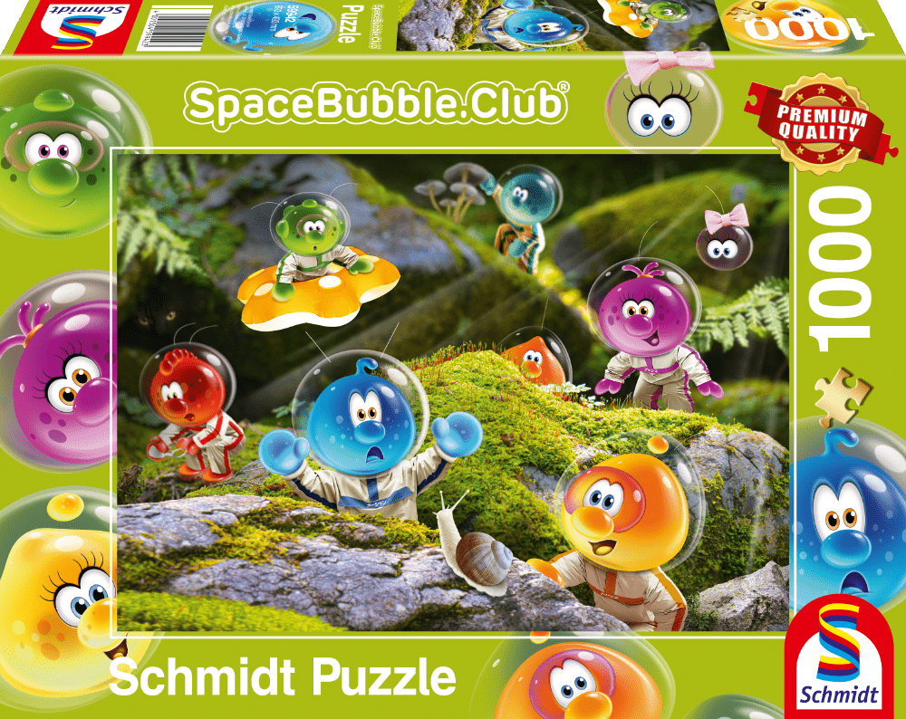 SpaceBubble.Club: Ankunft im Mooswald | Puzzle 1000T