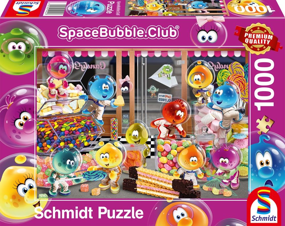 SpaceBubble.Club: Happy Together im Candy Store | Puzzle 1000T