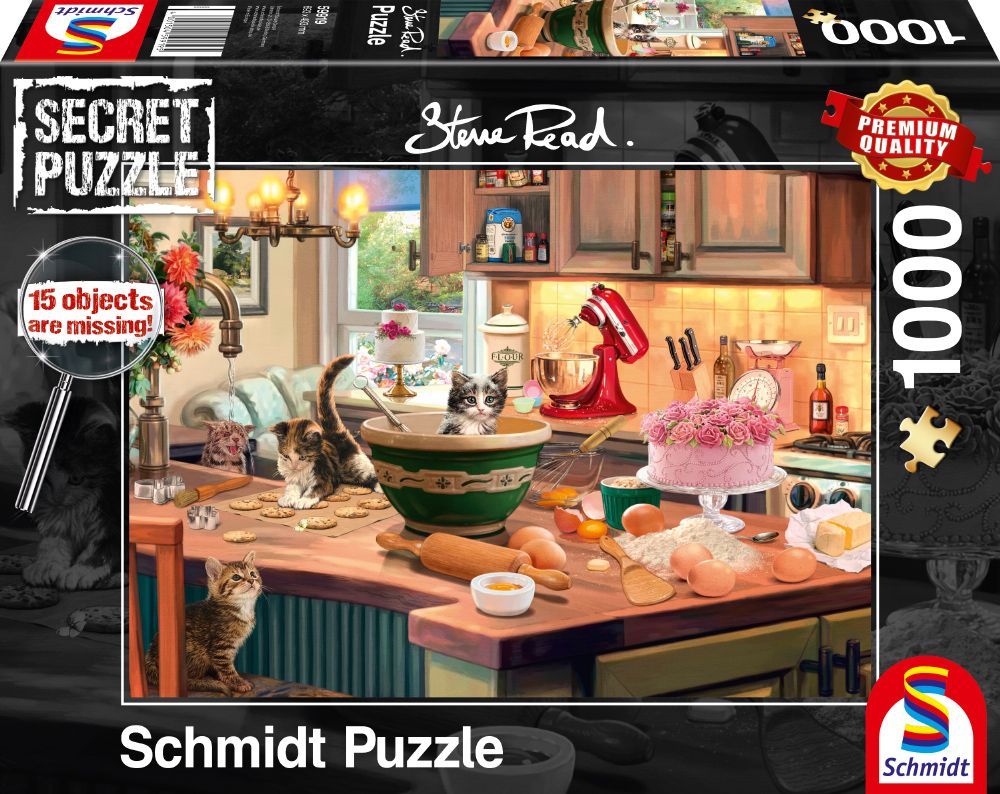 Steve Read - Secret Puzzle: Am Küchentisch | Puzzle 1000T