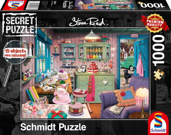 Steve Read - Secret Puzzle: Großmutters Stube | Puzzle 1000T