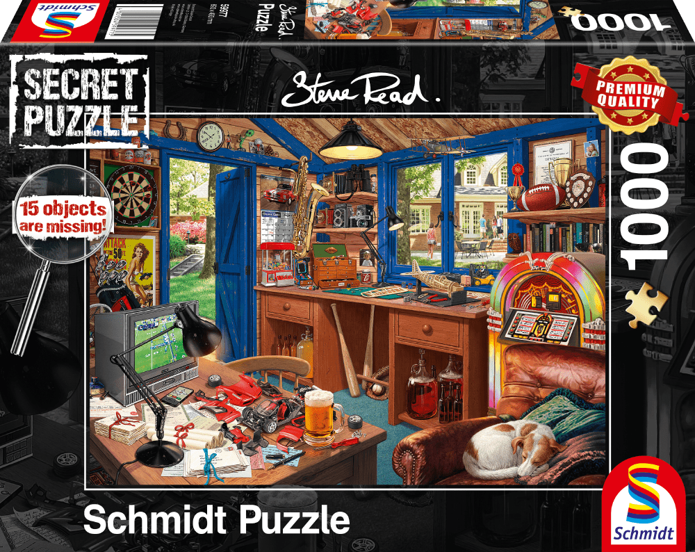 Steve Read - Secret Puzzle: Vaters Werkstatt | Puzzle 1000T
