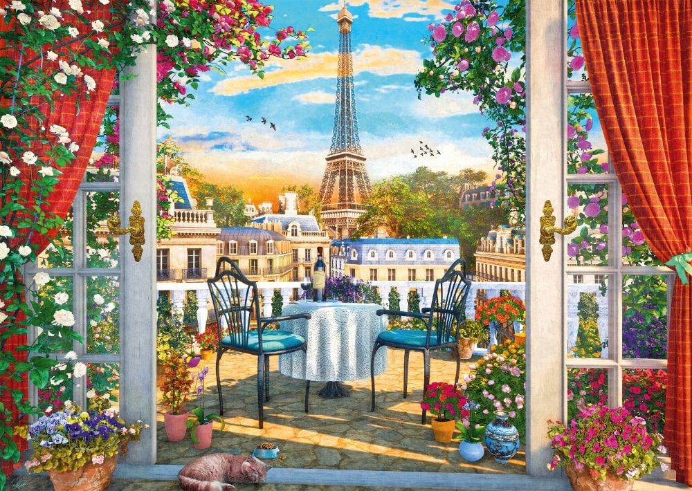 Terrasse in Paris | Puzzle 1000T