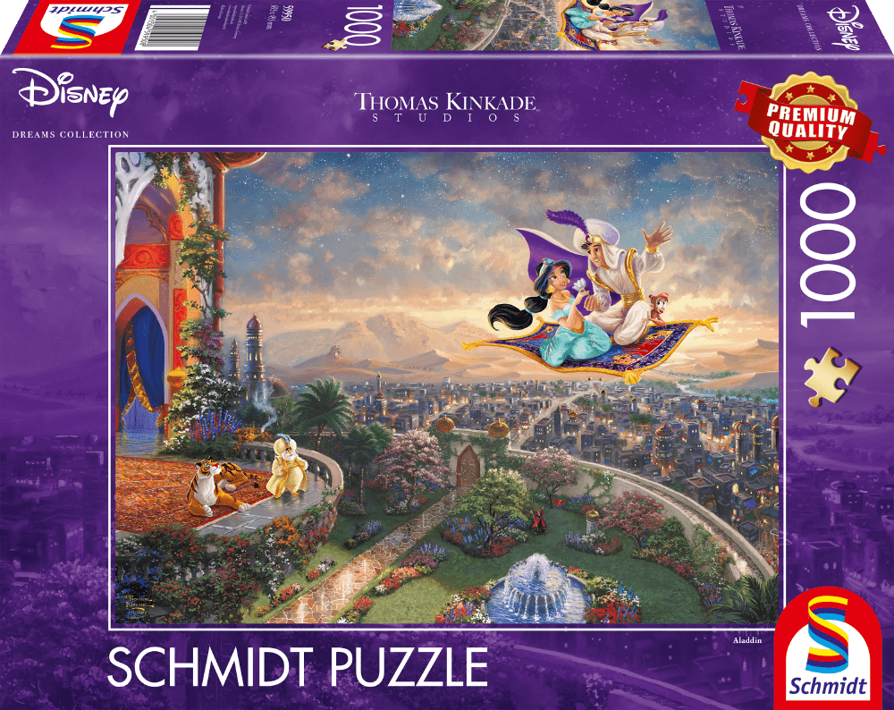 Thomas Kinkade Studios: Disney Dreams Collection - Aladdin | Puzzle 1000T