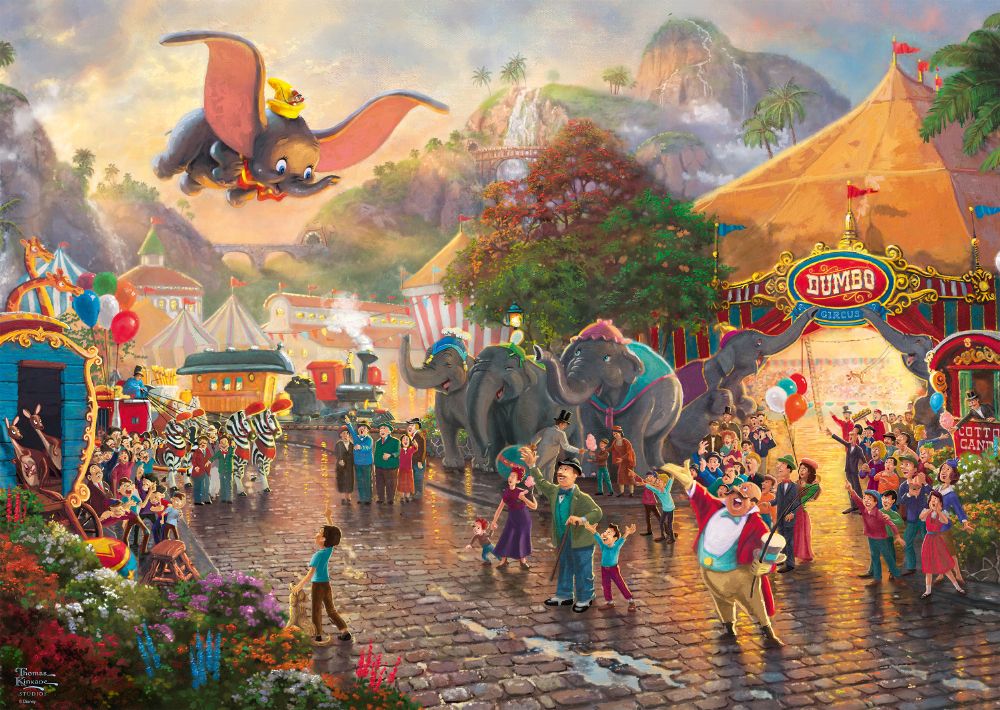 Thomas Kinkade Studios: Disney Dreams Collection - Dumbo | Puzzle 1000T