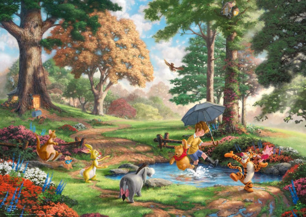 Thomas Kinkade Studios: Disney Dreams Collection - Winnie The Pooh | Puzzle 1000T