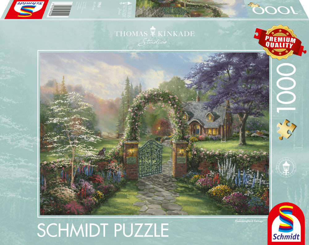 Thomas Kinkade Studios: Hummingbird Cottage | Puzzle 1000T