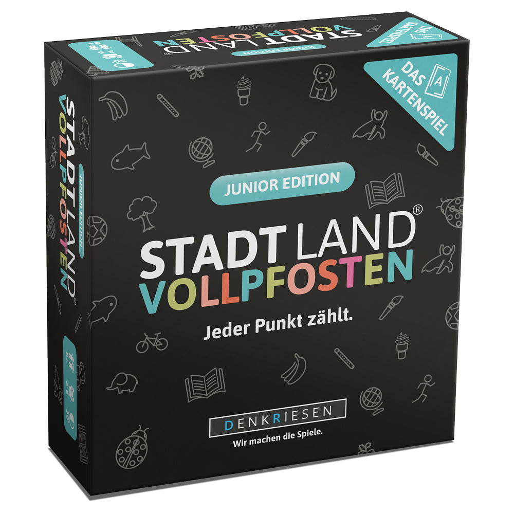 Stadt Land Vollpfosten - Das Kartenspiel: Junior Edition
