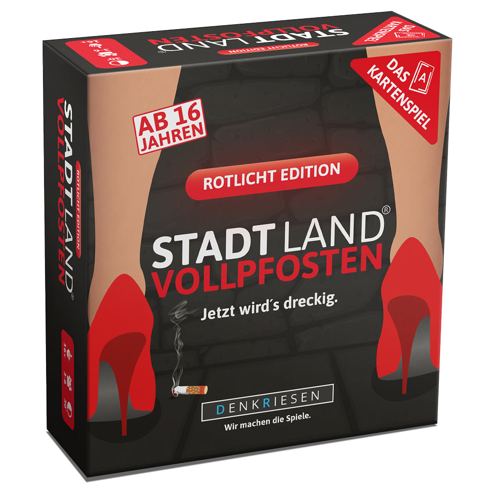 Stadt Land Vollpfosten - Das Kartenspiel: Rotlicht Edition