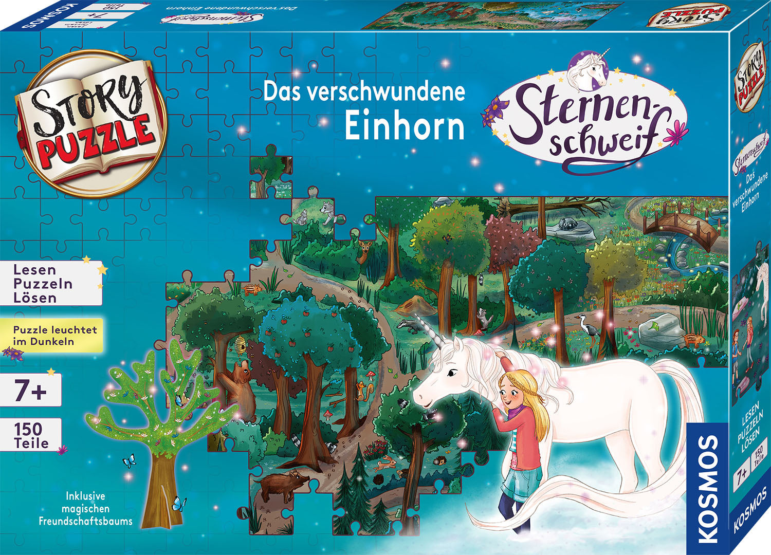 Sternenschweif - Das verschwundene Einhorn | Storypuzzle 150 Teile | Kosmos