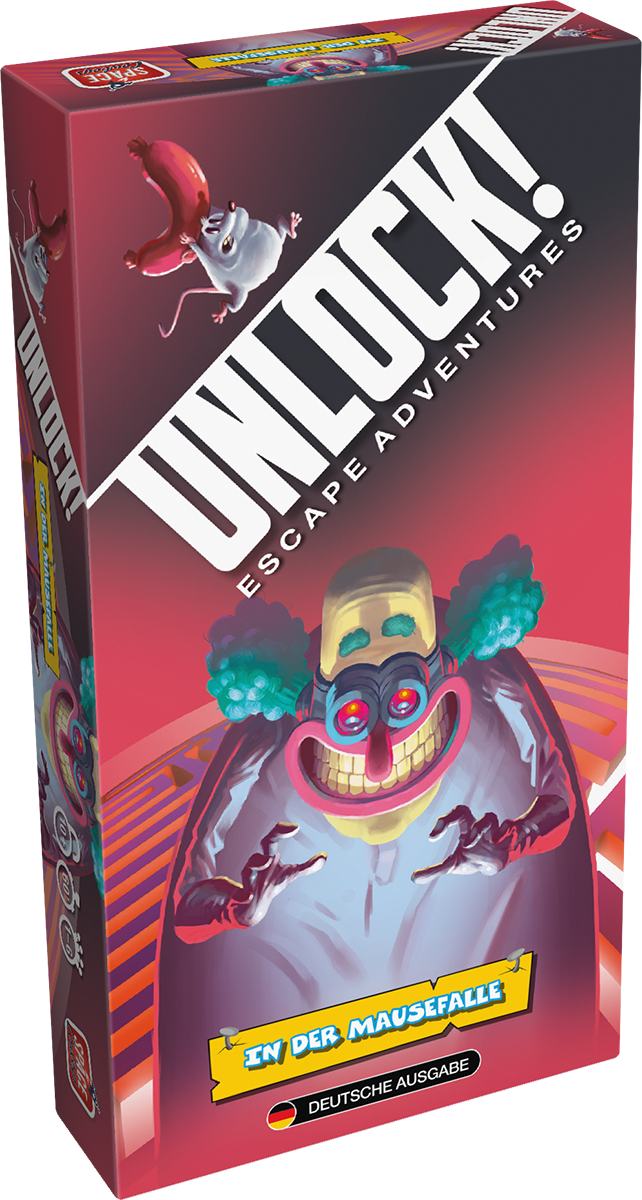 Unlock! In der Mausefalle Cover der Spielschachtel