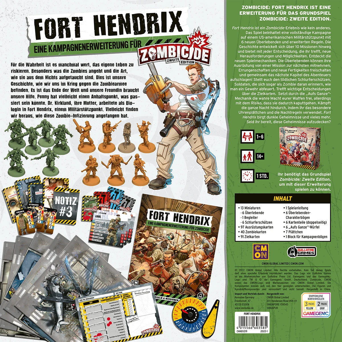 Zombicide - 2. Edition - Fort Hendrix